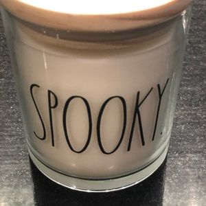 Rae Dunn Other - NEW Rae Dunn SPOOKY Candle With Cedar Lid Rae Dunn Other - NEW Rae Dunn SPOOKY Candle With Cedar Lid